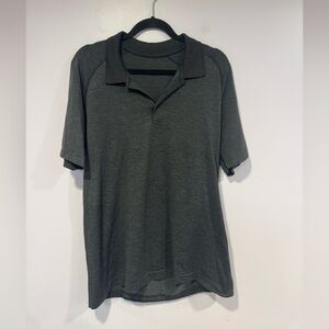 Grey men’s metal vent lululemon‎ polo